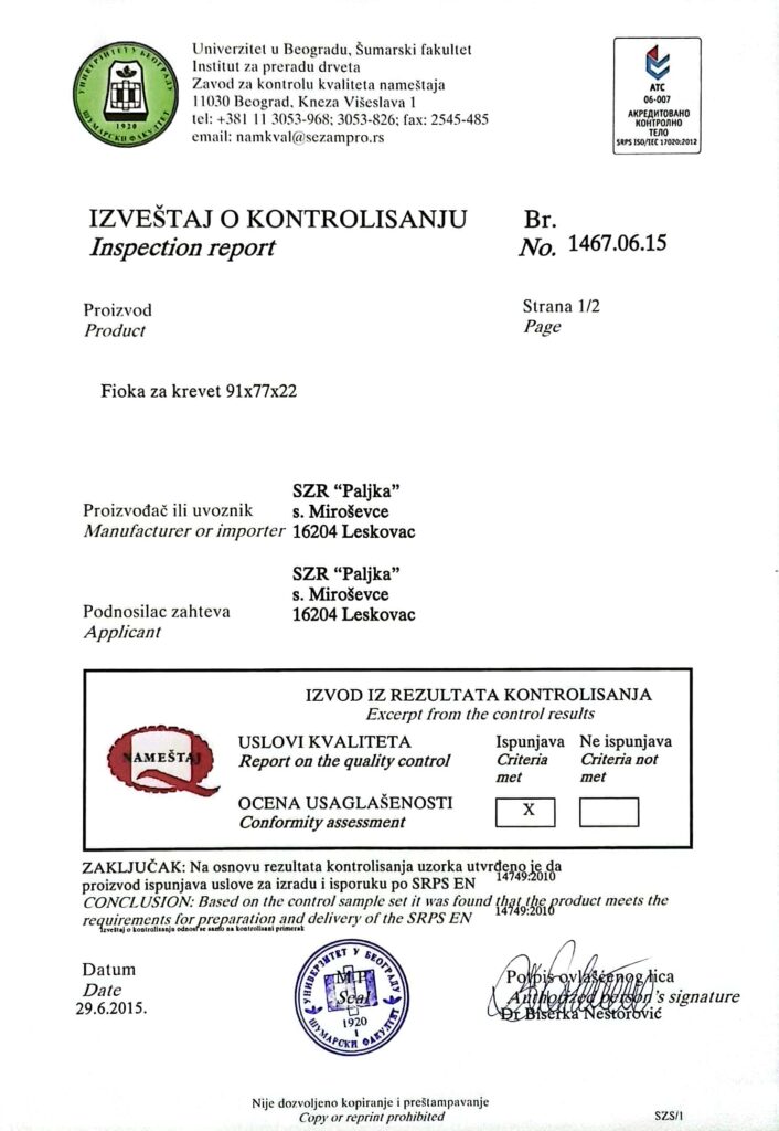 Fioka kreveta